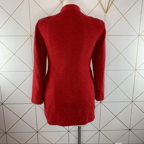 Stradivarius Women’s Faux Leather Accent Overcoat - Picture 2 of 11